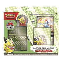 Load image into Gallery viewer, The Pokémon World Championship 2023 Decks (English) are for sale at Gecko Cards! With free UK Postage on all orders over £20 - see the range of Pokémon Cards, Boxes and other trading card game products on our store - all at great prices!
