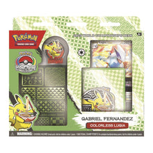 Load image into Gallery viewer, The Pokémon World Championship 2023 Decks (English) are for sale at Gecko Cards! With free UK Postage on all orders over £20 - see the range of Pokémon Cards, Boxes and other trading card game products on our store - all at great prices!