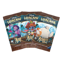 Load image into Gallery viewer, Disney Lorcana: Azurite Sea (Chapter 6) Booster Boxes and Packs are for sale at Gecko Cards! With free UK Postage on all orders over £25 - see the range of TCG Cards, Booster Boxes, Card Sleeves and other Trading Card Game products on our store - all at great prices!