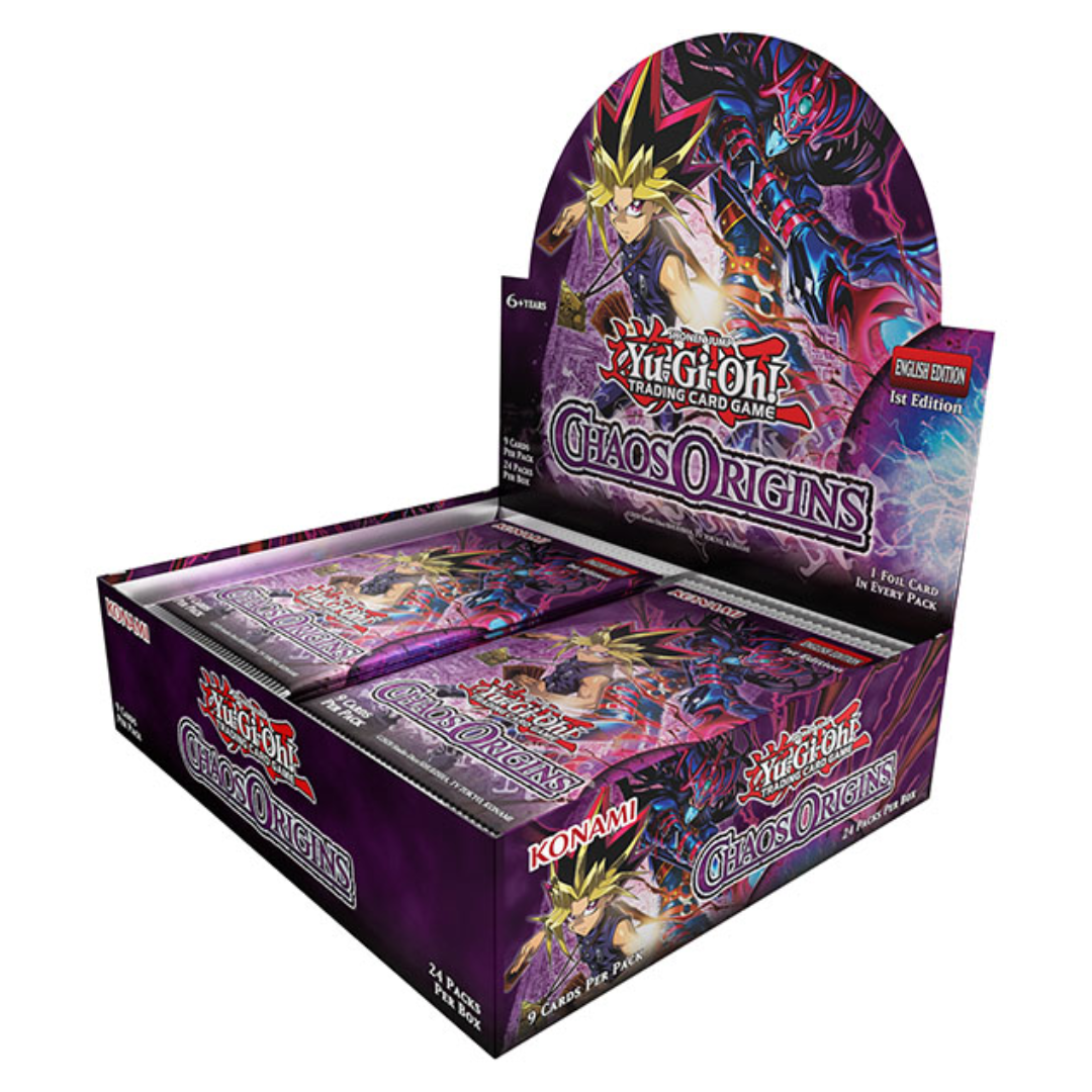 Yu-Gi-Oh! Chaos Origin Booster Box (English, 1st Edition) – GeckoCards