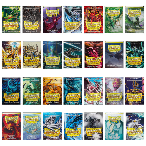 Dragon Shield Japanese (Small) Size Matte Card Sleeves are for sale at Gecko Cards! With free UK Shipping on all orders over £20 - see the range of Trading Cards, Booster Boxes, Card Sleeves and other TCG products on our store - all at great prices!