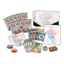 Load image into Gallery viewer, Pokémon TCG: Scarlet & Violet 8.5 - Prismatic Evolutions - Elite Trainer Boxes are for sale at Gecko Cards! With free UK Postage on all orders over £25 - see the range of Yu-Gi-Oh! Cards, Booster Boxes, Card Sleeves and other trading card game products on our my store - all at great prices!