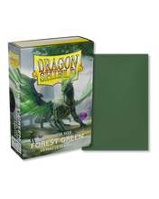 Load image into Gallery viewer, Dragon Shield Japanese (Small) Size Matte Card Sleeves in Forest are for sale at Gecko Cards! With free UK Shipping on all orders over £20 - see the range of Trading Cards, Booster Boxes, Card Sleeves and other TCG products on our store - all at great prices!