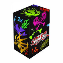 Load image into Gallery viewer, Yugioh Gold Pride Deck Boxes are for sale at Gecko Cards! With free UK Postage on all orders over £20 - see the range of Yu-Gi-Oh! Cards, Booster Boxes, Card Sleeves and other trading card game products in my store - all at great prices!