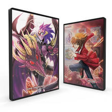 Load image into Gallery viewer, The Yu-Gi-Oh! Jaden & Yubel Portfolios/Binders are for sale at Gecko Cards! With free UK Postage on all orders over £25 - see the range of TCG Cards, Booster Boxes, Card Sleeves and other Trading Card Game products on our store - all at great prices!