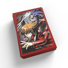 Load image into Gallery viewer, The Yu-Gi-Oh! Jaden & Yubel Sleeves are for sale at Gecko Cards! With free UK Postage on all orders over £25 - see the range of TCG Cards, Booster Boxes, Card Sleeves and other Trading Card Game products on our store - all at great prices!