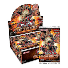 Load image into Gallery viewer, Yu-Gi-Oh! Legacy Of Destruction Booster Boxes and Packs are for sale at Gecko Cards! With free UK Postage on all orders over £20 - see the range of TCG Cards, Booster Boxes, Card Sleeves and other Trading Card Game products on our store - all at great prices!