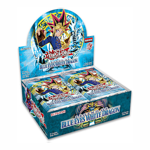 Yu-Gi-Oh! Legend Of Blue Eyes White Dragon Booster Boxes and Packs re for sale at Gecko Cards! With free UK Postage on all orders over £20 - see the range of TCG Cards, Booster Boxes, Card Sleeves and other Trading Card Game products on our store - all at great prices!