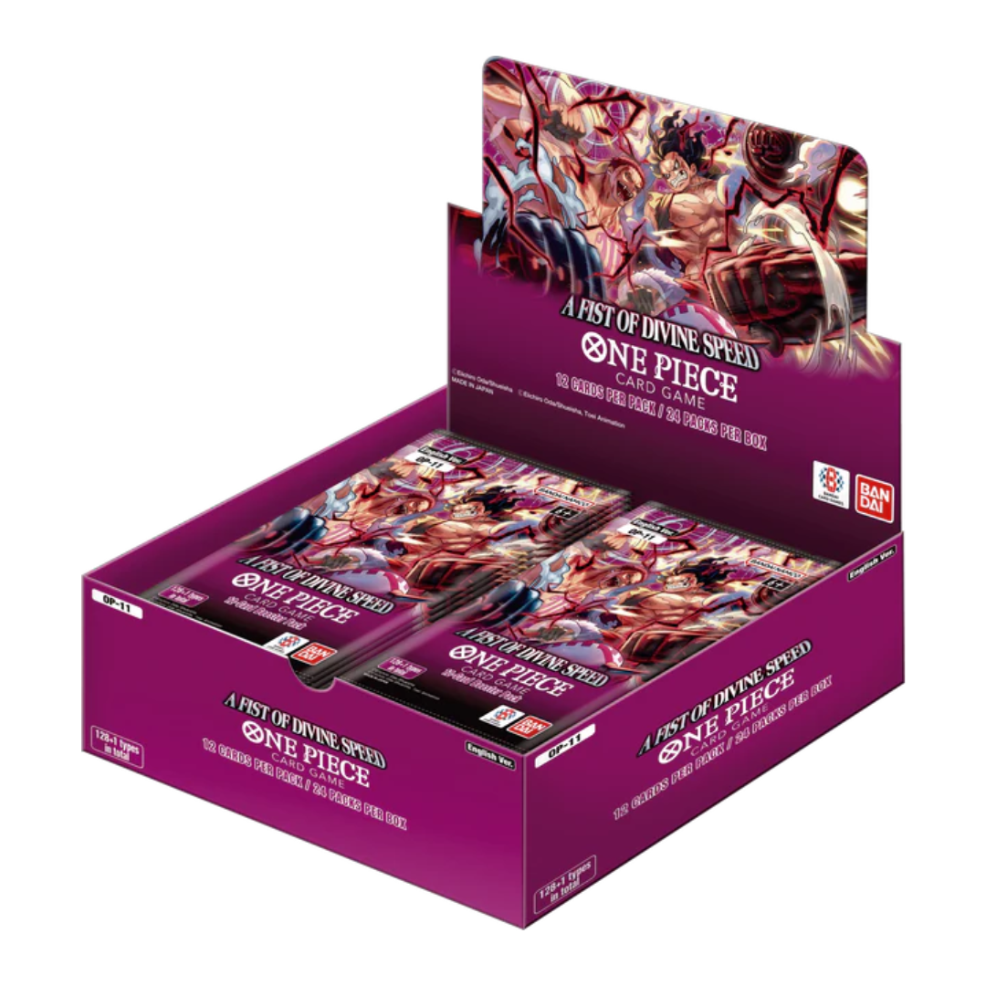One Piece Card Game: A Fist Of Divine Speed Booster Box (OP-11 One Piece Card Game: A Fist Of Divine Speed Booster Box (OP-11