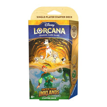 Load image into Gallery viewer, Disney Lorcana: Into The Inklands (The Third Chapter) Starter Decks (English) are for sale at Gecko Cards! With free UK Postage on all orders over £20 - see the range of TCG Cards, Booster Boxes, Card Sleeves and other Trading Card Game products on our store - all at great prices!