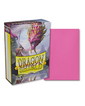 Load image into Gallery viewer, Dragon Shield Japanese (Small) Size Matte Card Sleeves in Pink Diamond are for sale at Gecko Cards! With free UK Shipping on all orders over £20 - see the range of Trading Cards, Booster Boxes, Card Sleeves and other TCG products on our store - all at great prices!
