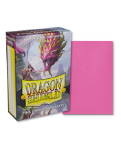 Load image into Gallery viewer, Dragon Shield Japanese (Small) Size Matte Card Sleeves in Pink Diamond are for sale at Gecko Cards! With free UK Shipping on all orders over £20 - see the range of Trading Cards, Booster Boxes, Card Sleeves and other TCG products on our store - all at great prices!