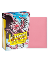 Load image into Gallery viewer, Dragon Shield Japanese (Small) Size Matte Card Sleeves in Pink are for sale at Gecko Cards! With free UK Shipping on all orders over £20 - see the range of Trading Cards, Booster Boxes, Card Sleeves and other TCG products on our store - all at great prices!
