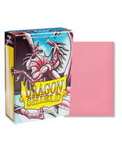 Load image into Gallery viewer, Dragon Shield Japanese (Small) Size Matte Card Sleeves in Pink are for sale at Gecko Cards! With free UK Shipping on all orders over £20 - see the range of Trading Cards, Booster Boxes, Card Sleeves and other TCG products on our store - all at great prices!