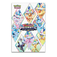 Load image into Gallery viewer, Pokémon TCG: Scarlet & Violet 8.5 - Prismatic Evolutions - Poster Collections are for sale at Gecko Cards! With free UK Postage on all orders over £25 - see the range of Yu-Gi-Oh! Cards, Booster Boxes, Card Sleeves and other trading card game products on our my store - all at great prices!