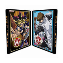 Load image into Gallery viewer, The Yu-Gi-Oh! Yugi & Kaiba Quarter Century Accessories - Sleeves, Deck Box, Playmat, Portfolio are for sale at Gecko Cards! With free UK Postage on all orders over £20 - see the range of Yu-Gi-Oh! Cards, Booster Boxes, Card Sleeves and other trading card game products in my store - all at great prices!