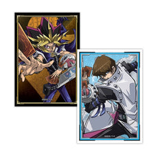 Load image into Gallery viewer, The Yu-Gi-Oh! Yugi & Kaiba Quarter Century Accessories - Sleeves, Deck Box, Playmat, Portfolio are for sale at Gecko Cards! With free UK Postage on all orders over £20 - see the range of Yu-Gi-Oh! Cards, Booster Boxes, Card Sleeves and other trading card game products in my store - all at great prices!