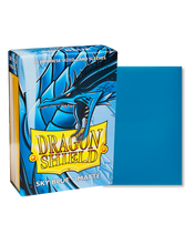 Load image into Gallery viewer, Dragon Shield Japanese (Small) Size Matte Card Sleeves in Sky are for sale at Gecko Cards! With free UK Shipping on all orders over £20 - see the range of Trading Cards, Booster Boxes, Card Sleeves and other TCG products on our store - all at great prices!
