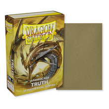 Load image into Gallery viewer, Dragon Shield Japanese (Small) Size Dual Matte Truth Card Sleeves are for sale at Gecko Cards! With free UK Postage on all orders over £20 - see the range of Yu-Gi-Oh! Cards, Booster Boxes, Card Sleeves and other trading card game products in my store - all at great prices!