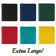 Load image into Gallery viewer, Vault X Exo-Tec XL 12-Pocket Zip-Up Binders are for sale at Gecko Cards! With free UK Postage on all orders over £25 - see the range of TCG Cards, Booster Boxes, Card Sleeves and other Trading Card Game products on our store - all at great prices!