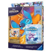 Load image into Gallery viewer, Disney Lorcana: Winterspell (Chapter 11) Collection Starter SetS - Stitch are for sale at Gecko Cards! With free UK Postage on all orders over £25 - see the range of TCG Cards, Booster Boxes, Card Sleeves and other Trading Card Game products on our store - all at great prices!