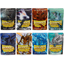 Load image into Gallery viewer, Dragon Shield Japanese (Small) Size Classic Card Sleeves are for sale at Gecko Cards! With free UK Postage on all orders over £20 - see the range of Yu-Gi-Oh! Cards, Booster Boxes, Card Sleeves and other trading card game products in my store - all at great prices!
