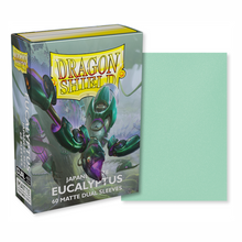 Load image into Gallery viewer, Dragon Shield Japanese (Small) Size Dual Matte Eucalyptus Card Sleeves are for sale at Gecko Cards! With free UK Postage on all orders over £20 - see the range of Yu-Gi-Oh! Cards, Booster Boxes, Card Sleeves and other trading card game products in my store - all at great prices!
