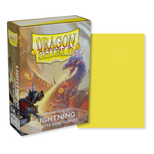 Load image into Gallery viewer, Dragon Shield Japanese (Small) Size Dual Matte Lightning Card Sleeves are for sale at Gecko Cards! With free UK Postage on all orders over £20 - see the range of Yu-Gi-Oh! Cards, Booster Boxes, Card Sleeves and other trading card game products in my store - all at great prices!
