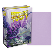 Load image into Gallery viewer, Dragon Shield Japanese (Small) Size Dual Matte Orchid Card Sleeves are for sale at Gecko Cards! With free UK Postage on all orders over £20 - see the range of Yu-Gi-Oh! Cards, Booster Boxes, Card Sleeves and other trading card game products in my store - all at great prices!