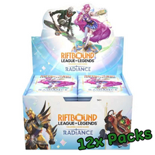 Load image into Gallery viewer, Riftbound: Radiance (Set 5) Booster Boxes, Packs &amp; Vault Bundles are for sale at Gecko Cards! With free UK Postage on all orders over £25 - see the range of TCG Cards, Booster Boxes, Card Sleeves and other Trading Card Game products on our store - all at great prices!
