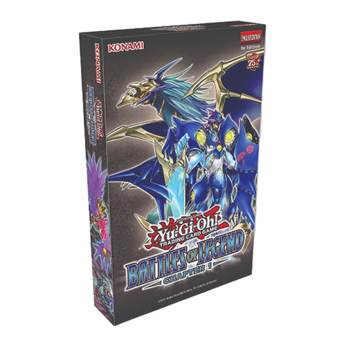 Yu-Gi-Oh! Battles of Legend: Chapter 1 Boxes (English, 1st Edition) are for sale at Gecko Cards! With free UK Postage on all orders over £20 - see the range of Yu-Gi-Oh! Cards, Booster Boxes, Card Sleeves and other trading card game products in my store - all at great prices!
