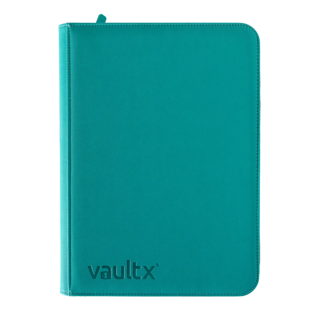 Vault X Exo-Tec 4-Pocket Zip-Up Binders in Ocean Blue are for sale at Gecko Cards! With free UK Postage on all orders over £20 - see the range of TCG Cards, Booster Boxes, Card Sleeves and other Trading Card Game products on our store - all at great prices!