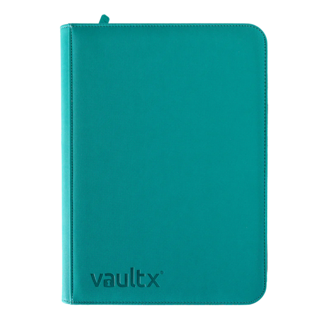 Vault X Exo-Tec 12-Pocket Zip-Up Binders in Ocean Blue are for sale at Gecko Cards! With free UK Postage on all orders over £20 - see the range of TCG Cards, Booster Boxes, Card Sleeves and other Trading Card Game products on our store - all at great prices!