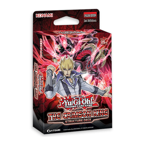 Yu-Gi-Oh! The Crimson King Structure Decks are for sale at Gecko Cards! With free UK Postage on all orders over £20 - see the range of TCG Cards, Booster Boxes, Card Sleeves and other Trading Card Game products on our store - all at great prices!