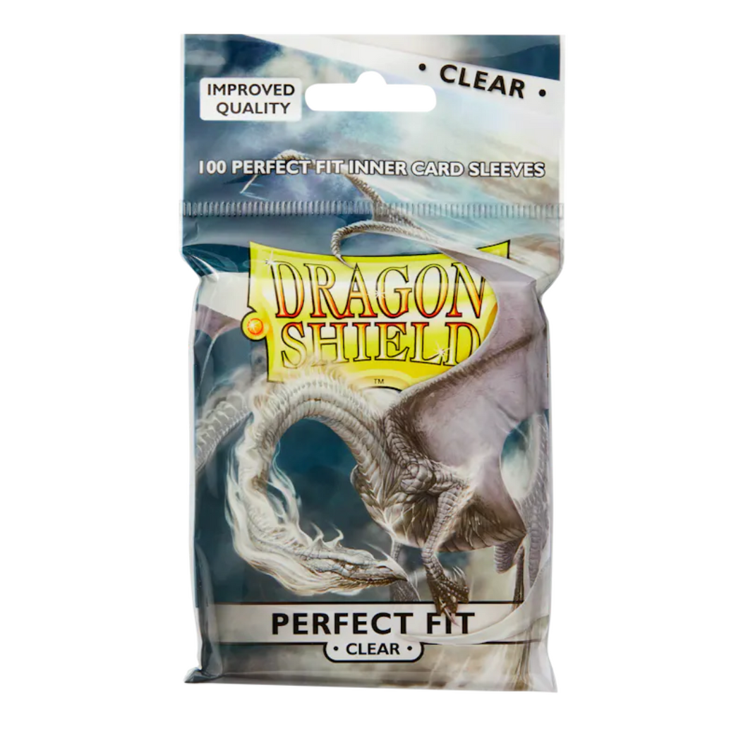 Dragon Shield Standard Size Card Inner Sleeves are for sale at Gecko Cards! With free UK Postage on all orders over £25 - see the range of Yu-Gi-Oh! Cards, Booster Boxes, Card Sleeves and other trading card game products on our store - all at great prices!