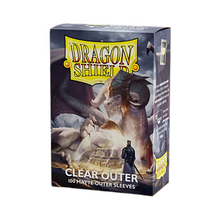 Load image into Gallery viewer, Dragon Shield Standard Size Outer Sleeves Matte Clear (100 Pack)
