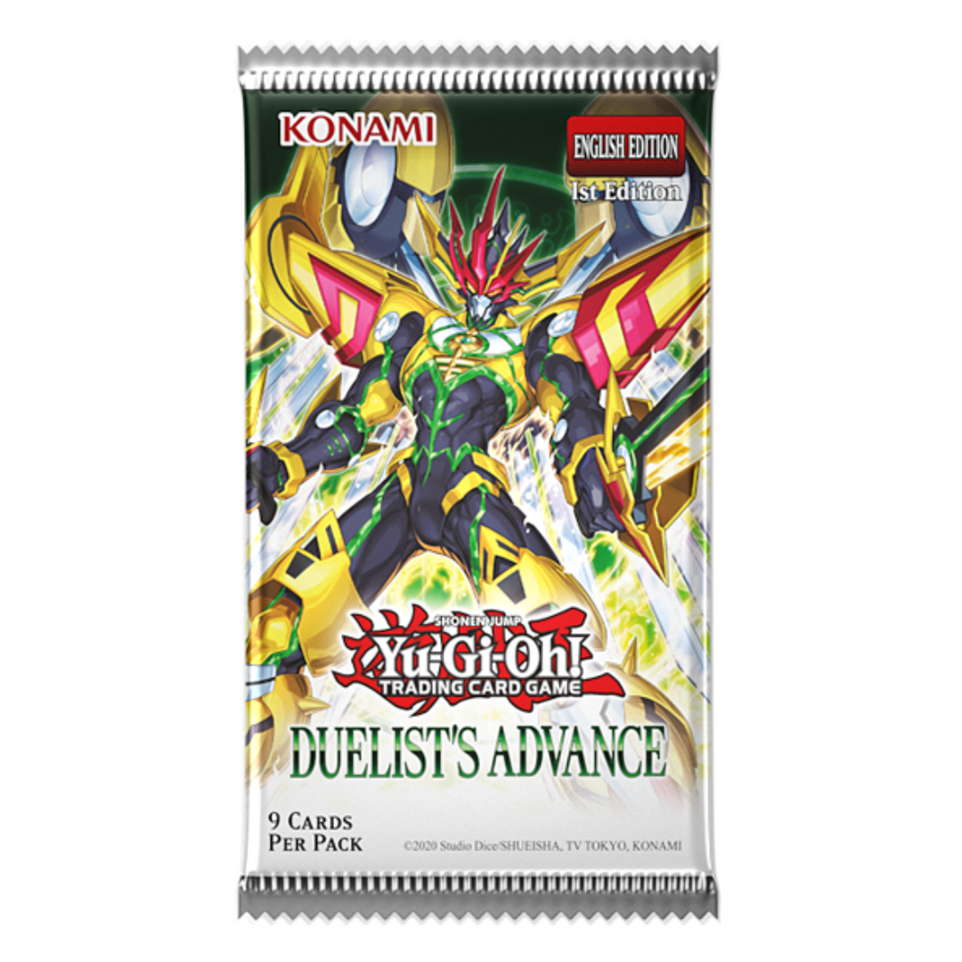 Yu-Gi-Oh! Duelists Advance Booster Packs are for sale at Gecko Cards! With free UK Postage on all orders over £25 - see the range of TCG Cards, Booster Boxes, Card Sleeves and other Trading Card Game products on our store - all at great prices!
