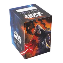 Load image into Gallery viewer, Star Wars: Unlimited Soft Crates - Rey/Kylo Ren are for sale at Gecko Cards! With free UK Postage on all orders over £25 - see the range of TCG Cards, Booster Boxes, Card Sleeves and other Trading Card Game products on our store - all at great prices!
