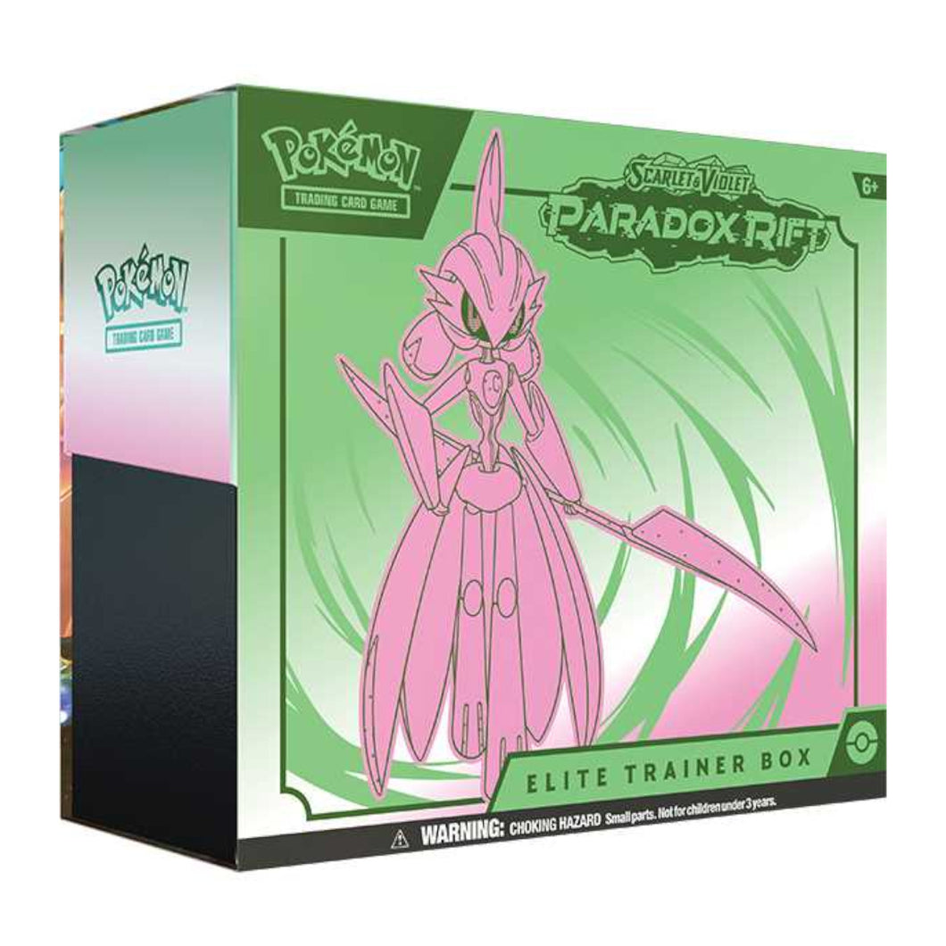 The Pokémon Scarlet & Violet 4 Paradox Rift Elite Trainer Boxes are for sale at Gecko Cards! With free UK Postage on all orders over £20 - see the range of Pokemon Cards, Boxes and other Trading Card Game products on our store - all at great prices!