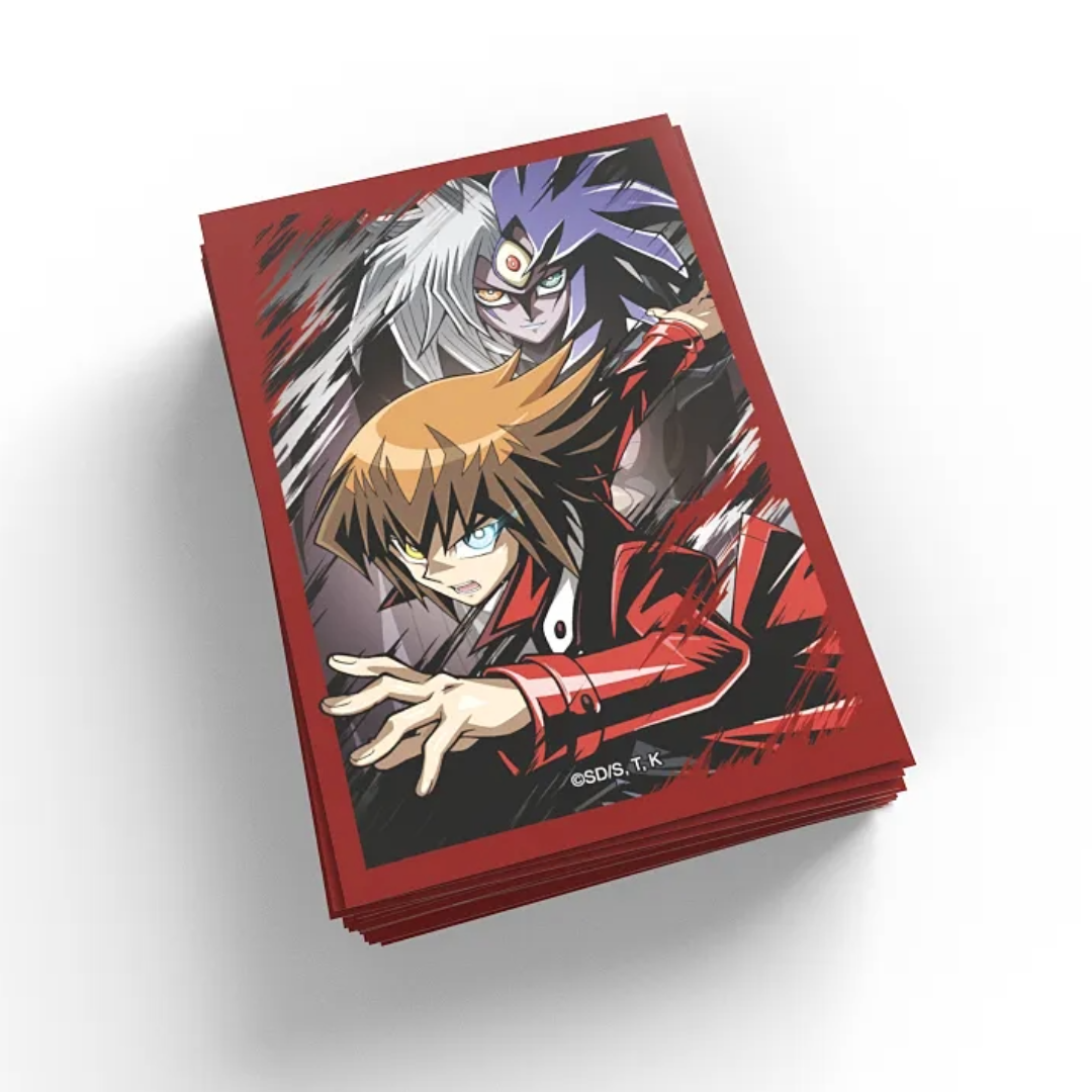 Yu-Gi-Oh! Jaden & Yubel Accessories - Sleeves, Deck Box, Playmat, Portfolio GeckoCards Yu-Gi-Oh! Jaden & Yubel Accessories - Sleeves, Deck Box, Playmat, Portfolio GeckoCards