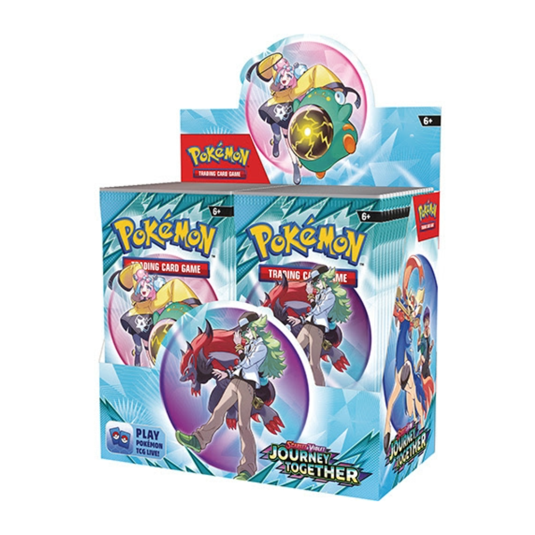 Pokémon TCG: Scarlet & Violet 9 - Journey Together - Booster Box ...