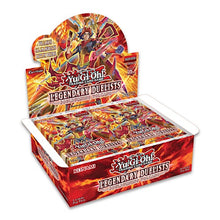 Load image into Gallery viewer, Yu-Gi-Oh! Legendary Duelists Soulburning Volcano Booster Boxes are for sale at Gecko Cards! With free UK Postage on all orders over £20 - see the range of TCG Cards, Booster Boxes, Card Sleeves and other Trading Card Game products on our store - all at great prices!
