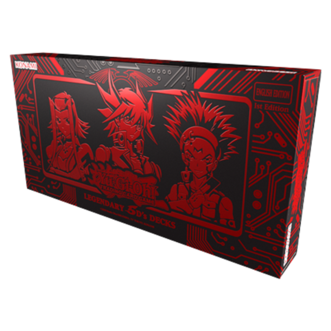 Yu-Gi-Oh! Legendary 5Ds Deck Collections are for sale at Gecko Cards! With free UK Postage on all orders over £25 - see the range of TCG Cards, Booster Boxes, Card Sleeves and other Trading Card Game products on our store - all at great prices!