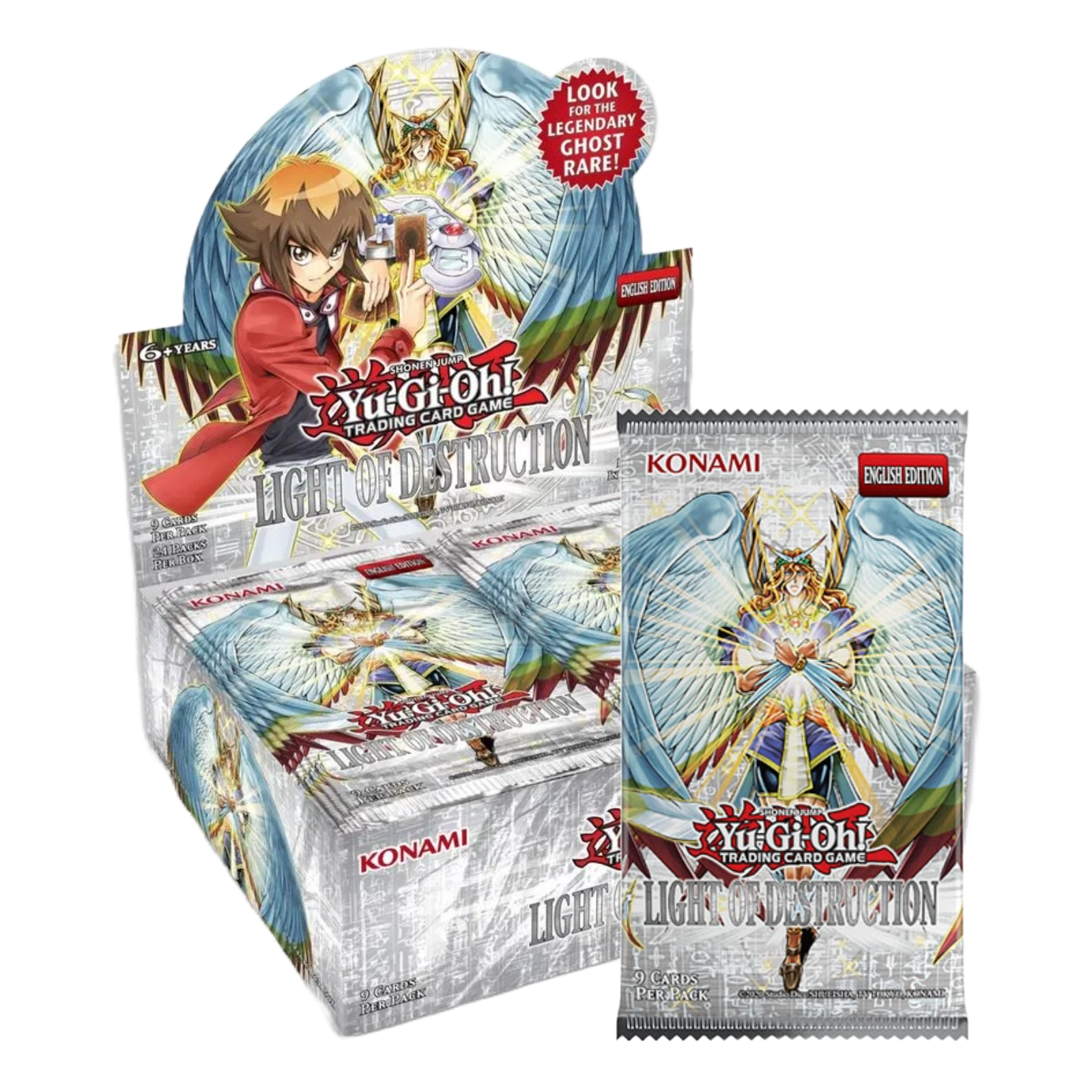 Yu-Gi-Oh! Light Of Destruction Booster Box Or Pack (English, Unlimited  (2024))  GeckoCards