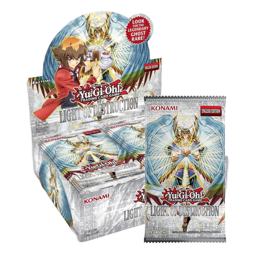 Yu-Gi-Oh! Light Of Destruction Booster Box Or Pack (English, Unlimited  (2024)) – GeckoCards