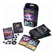 Load image into Gallery viewer, Disney Lorcana: Rise Of The Floodborn (The Second Chapter) Starter Deck (English) are for sale at Gecko Cards! With free UK Postage on all orders over £20 - see the range of TCG Cards, Booster Boxes, Card Sleeves and other Trading Card Game products on our store - all at great prices!

