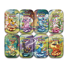 Load image into Gallery viewer, Pokémon TCG: Scarlet &amp; Violet 8.5 - Prismatic Evolutions - Mini Tins are for sale at Gecko Cards! With free UK Postage on all orders over £25 - see the range of Yu-Gi-Oh! Cards, Booster Boxes, Card Sleeves and other trading card game products on our my store - all at great prices!
