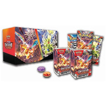 Load image into Gallery viewer, Pokémon Scarlet &amp; Violet 3 Obsidian Flames Build &amp; Battle Boxes are for sale at Gecko Cards! With free UK Postage on all orders over £20 - see the range of TCG Cards, Booster Boxes, Card Sleeves and other Trading Card Game products on our store - all at great prices!
