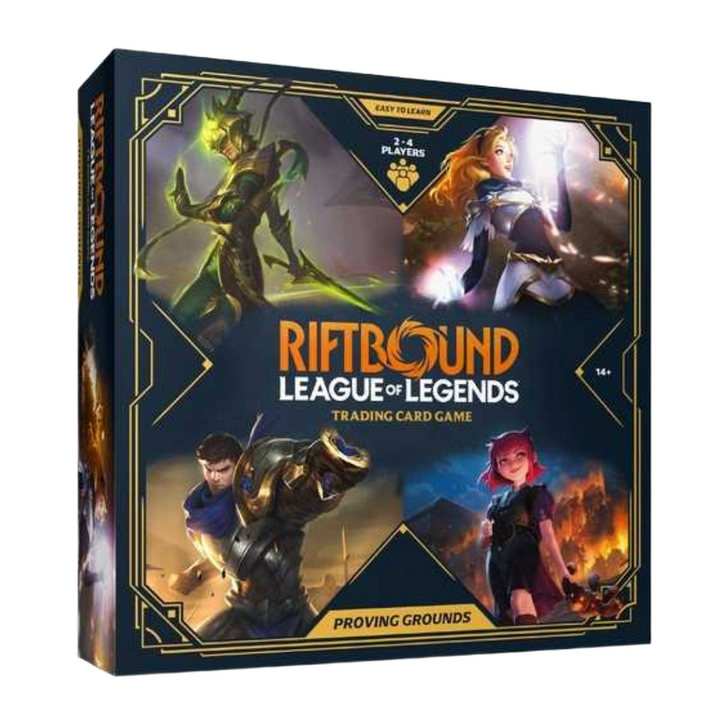 Riftbound: Origins (Set 1) Proving Grounds Box Sets are for sale at Gecko Cards! With free UK Postage on all orders over £25 - see the range of TCG Cards, Booster Boxes, Card Sleeves and other Trading Card Game products on our store - all at great prices!