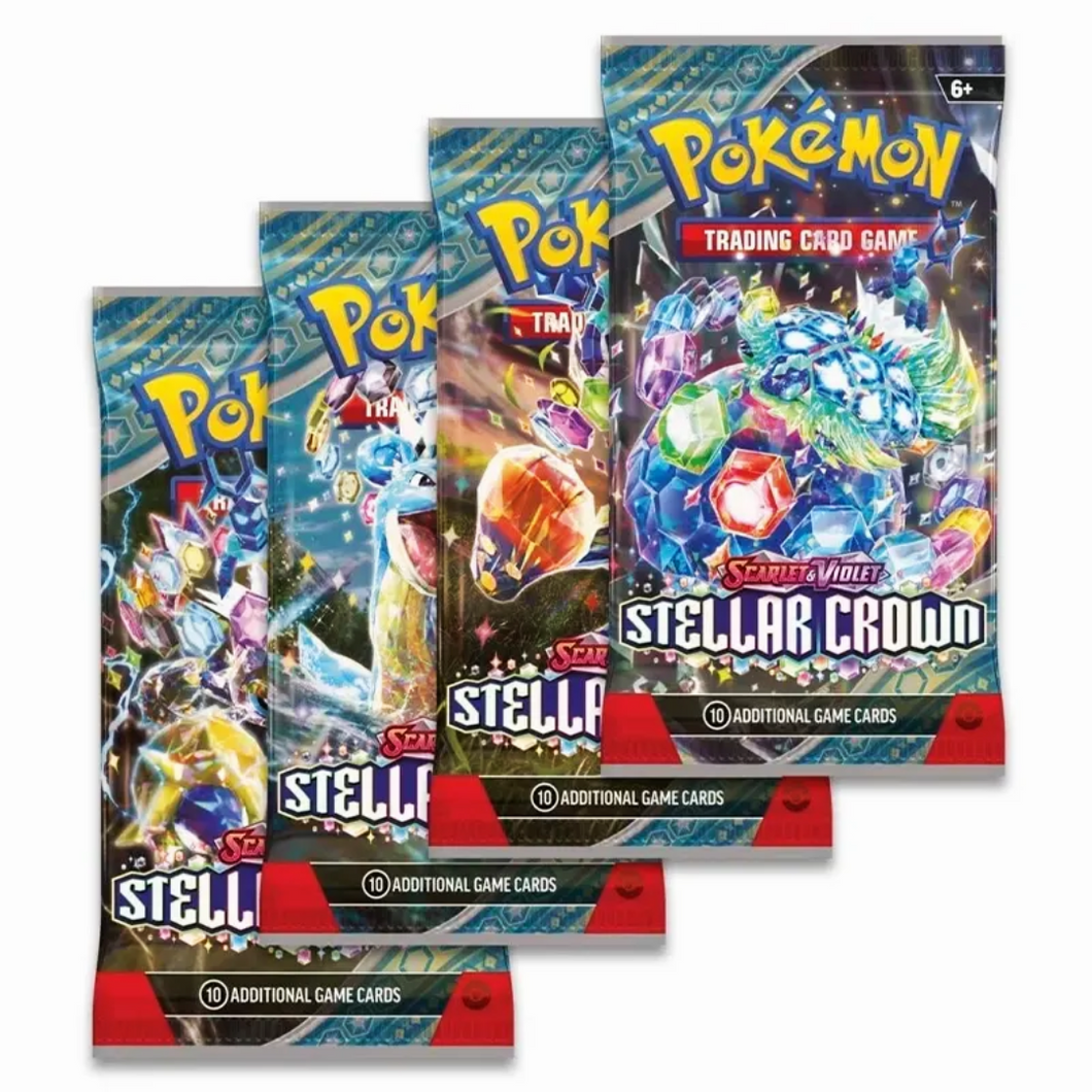 Pokmon TCG: Scarlet & Violet 7 - Crown Stellar - Booster Pack (English) GeckoCards Pokmon TCG: Scarlet & Violet 7 - Crown Stellar - Booster Pack (English) GeckoCards